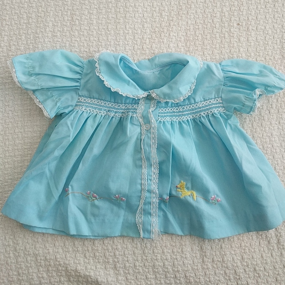 Vintage baby girls dress top